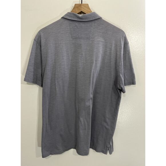 John Varvatos Polo Tee L Grunge Streetwear Basic Quiet Luxury Capsule Golf Dad - Picture 4 of 13